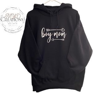 BoyMom Pullover Hoodie S-XL